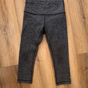 Lululemon High-Waist Heathered Gray Leggings